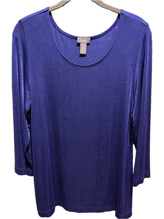 Chico's Tops - 75. WOMENS CHICO’S TRAVELERS 2/L DETAIL TOP